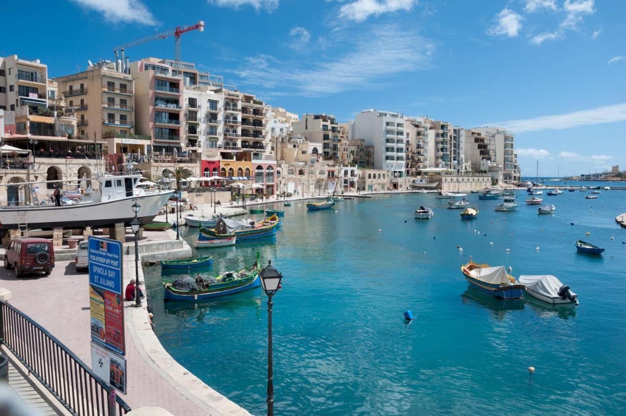 Marvellous Apartment With Valletta And Harbour Views Sliema Eksteriør bilde